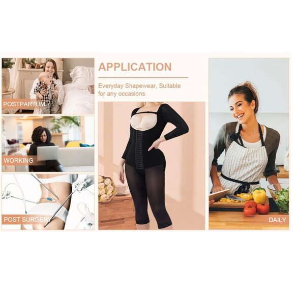 Faja Extreme Body Shaper Control 3X black NEW Post Partum Post Surgery - Picture 7 of 9